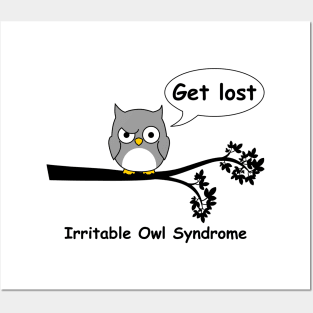 Irritable Owl Syndrome Posters and Art